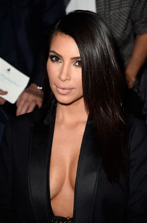 Kim kardashian west, los angeles, ca. Kim Kardashian - Paris Fashion Week in Paris, Lanvin Show ...