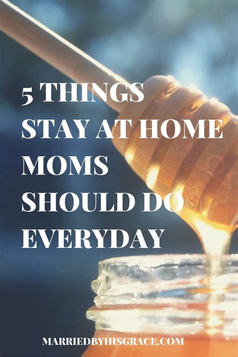 The husband is too wrapped up in his job or his hobbies or whatever else to give his wife the time and attention she needs. 5 Things Stay At Home Moms Should Do Everyday | Stay at ...