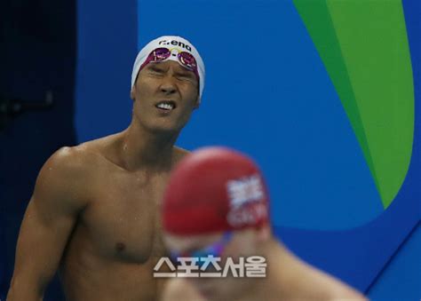 수영장 없어서 훈련 못한다니까 선배가 겁나 디스함. 스포츠서울 - 2016리우박태환, 자유형 200m도 예선탈락…47명 중 29위