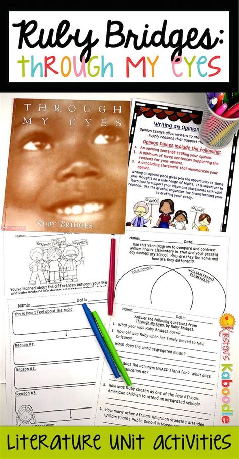 Activity book ask them by private message only. Through My Eyes by Ruby Bridges | Ruby bridges, Literature ...