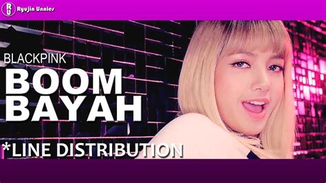 To celebrate their 4th debut anniversary, blackpink members posted several pictures on instagram. LINE DISTRIBUTION BLACKPINK - 'BOOMBAYAH' (BLACKPINK 3rd ...