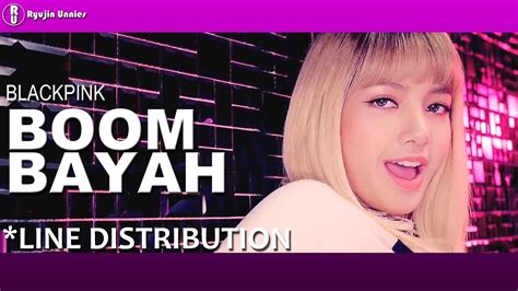 Blackpink 3rd anniversary 2019 eng vlive blackpink vlive. LINE DISTRIBUTION BLACKPINK - 'BOOMBAYAH' (BLACKPINK 3rd ...