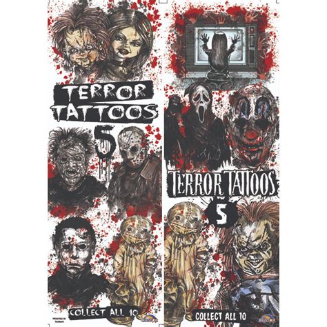 Discover affordable vending machine accessories for the vending machines in your business. Buy Terror Tattoos Series 5 Vending Tattoos - Vending Machine Supplies For Sale
