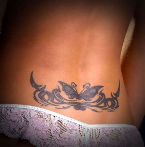 I got it when i was, like, 17 and i'm so irritated that i got. Tramp Stamp Butterfly Tattoo Idea | Back tattoo women ...