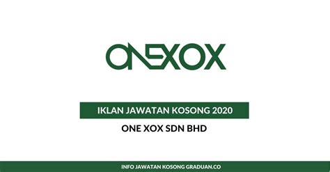 One technologies sdn bhd specializes in providing security consultation services that will help ensure business sustainability. Permohonan Jawatan Kosong One XOX sdn bhd • Portal Kerja ...