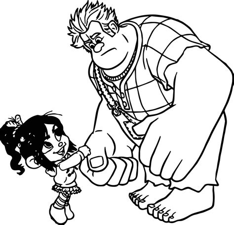 What is your favorite part about the movie wreck it ralph? Wreck It Ralph Coloring Pages at GetDrawings | Free download