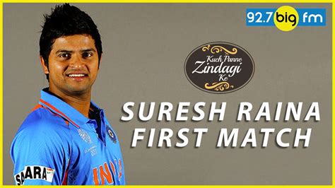 To drag sb/sb's name or reputation through the mud jdn/jds guten namen in den schmutz zerren or ziehen. Suresh Raina | Suresh Raina First Match | Kuch Panne ...