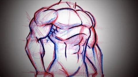 Learn how to draw a person's chest and torso with the following drawing lesson. How To Draw Superhero Chest