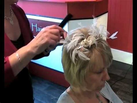 So, you have a beautiful hair color that doesn't quite match? Wedding Hair Style - How To Add Volume to Short Hair and ...