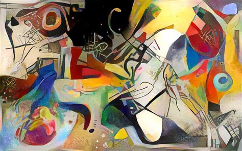 Enjoy free shipping on most stuff, even big stuff. Style Collage - Wassily Kandinsky | based on: Black and ...