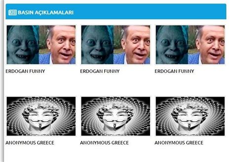 Ünlü hacker grubu anonymous (@youranonnews) erdoğan hakkında tartışma yaratacak tweetler atıyor. Έλληνες Hacker χάκαραν την ιστοσελίδα της τουρκικής ...