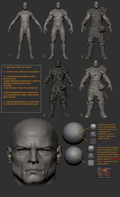 http://www.zbrushcentral.com/showthread.php?189675-Barbarian | Dibujos ...