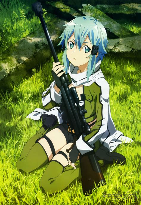 Later she showed her true powers when she fought against quinella. New Sword Art Online II Visuals & Character Designs ...