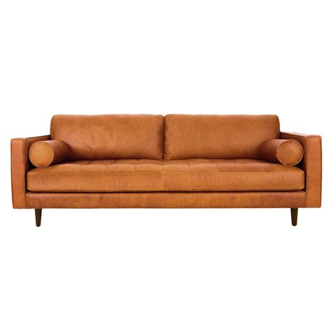 Your chester leather sofa stock images are ready. Modern Chester Leather Sofa | Chairish