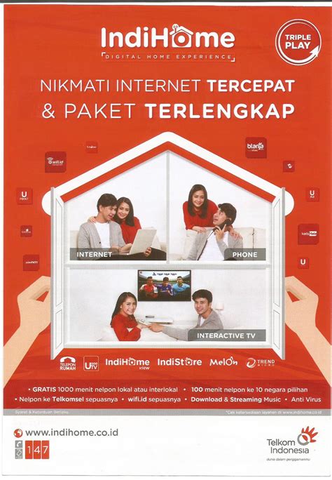 Program idn ini bertujuan untuk membangun dan mewujudkan jaringan jalur lebar nasional yang mencakup 30% rumah tangga di indonesia. HARGA PAKET INDIHOME SPEEDY 2015 UNTUK JARINGAN FIBER DI ...