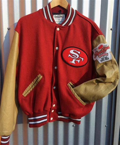 Live out your letterman fantasies in style. San Francisco 49Ers Varsity Jacket - Vintage San Francisco ...