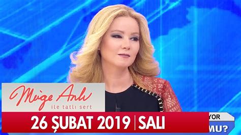 Müge anlı 1973 i̇stanbul doğumludur. Müge Anlı ile Tatlı Sert 26 Şubat 2019 Salı - Tek Parça ...