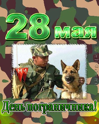Красивые открытки с днем пограничника порадуют ваших друзей и родных 28 мая в 2021 году. Открытки к дню пограничника - С днем пограничника - Gif ...