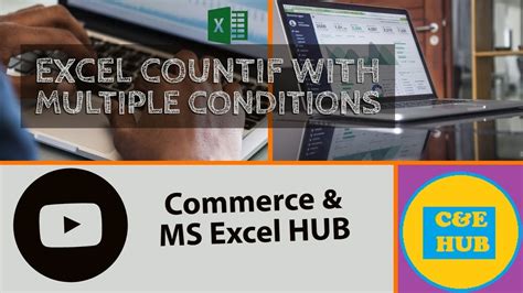 The countifs function takes multiple criteria ranges and corresponding criteria. Excel CountIF with multiple conditions - YouTube