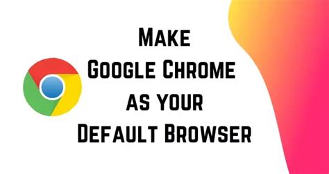 Mac (apple) launch the chrome application on your mac. How to make Google Chrome Default Browser on Windows ...