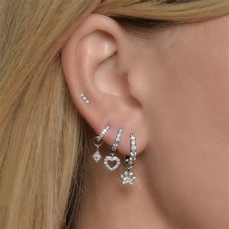 Visit the help section or contact us. Petite Tiny 3 Diamond Stud Earring | JudeFrances