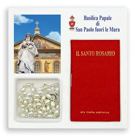 Messa con il canto osanna è. Mini libro con Rosario "Il Santo Rosario". Confezione ...