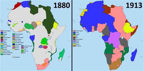 Map of africa with countries labeled bing images | yemen 391 teachers gui. Colonial Africa On The Eve of World War I - Brilliant Maps