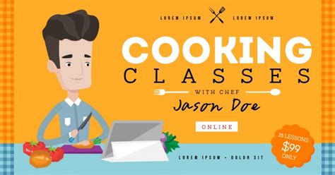 Discover 8 cooking classes designs on dribbble. Copy of COOKING CLASS BANNER | PosterMyWall