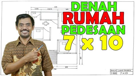 64 desain rumah minimalis di kampung. DENAH RUMAH SEDERHANA 7x10 | RUMAH MINIMALIS | RUMAH DI ...