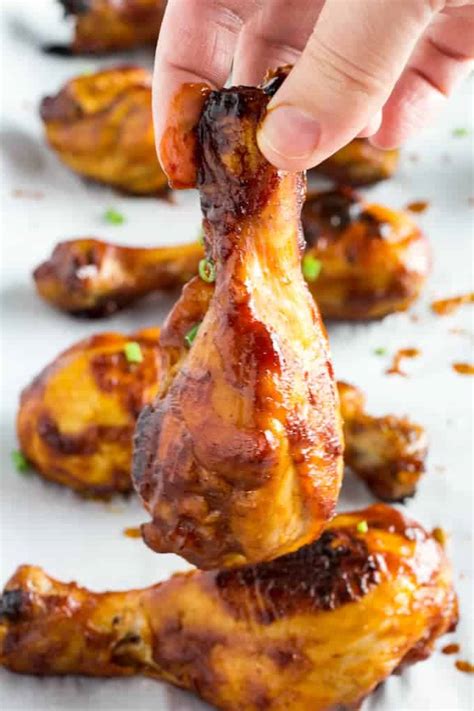 Line a baking pan with foil and place a cooling rack in the bottom of the pan. Chicken Drumsticks In Oven 375 / Oven Roasted Bacon ...