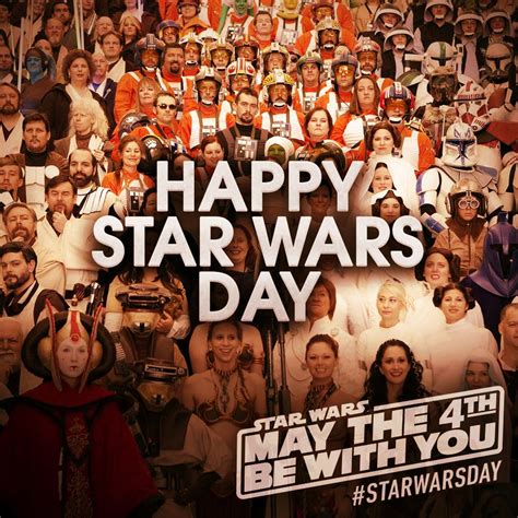 Star wars day, may 4, celebrates george lucas's star wars media franchise. Daveswordsofwisdom.com: Happy Star Wars Day.