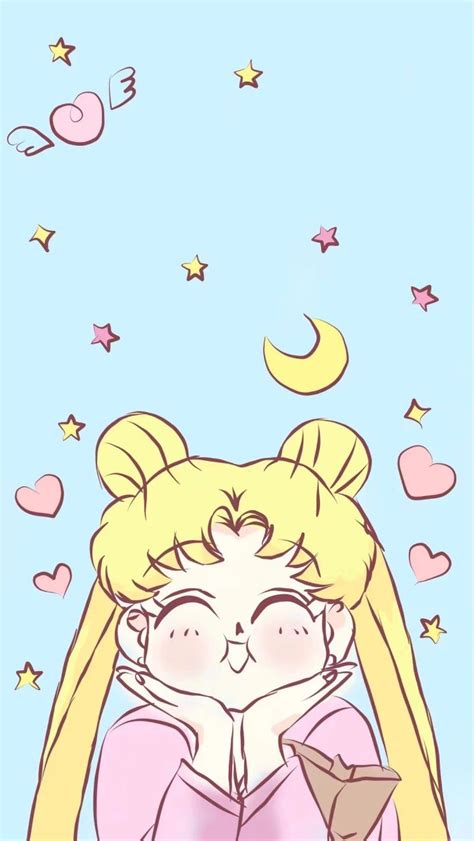 Cute sailor moon iphone wallpaper. Pin de Sonia en Wallpapers♡ | Wallpapers sailor moon ...