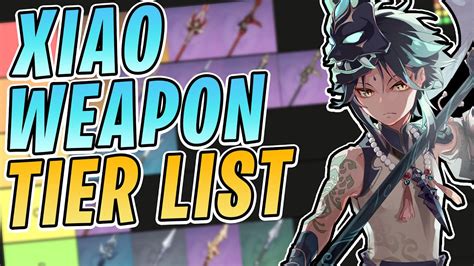 If you're looking for a genshin impact top tier weapons list, this guide has everything you need to know. Xiao Weapon Tier List (Genshin Impact) - YouTube