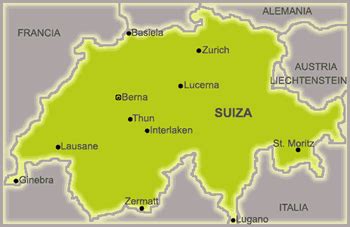 Mapa turístico suiza te lleva a un recorrido en este país pequeño pero peculiar, y popular en el turismo europeo. TROTAMUNDOS: Suiza