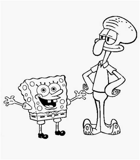 Contoh mewarnai gambar squidward ~ squidward tentacles ayau yang kita dengan dengan panggilan nama squidward , adalah tokoh yang hobi dan sangat gemar bermain. Gambar Mewarnai Spongebob | Gambar Pemandangan