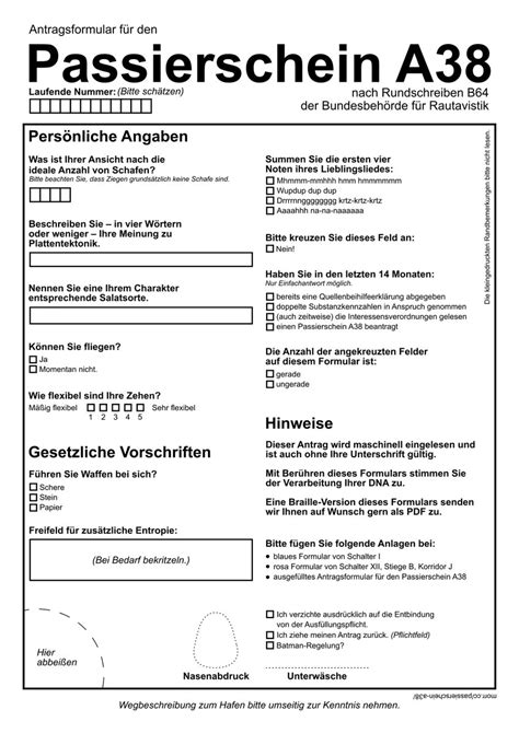 Scheint so, als gäbe das heute noch was mit der sonne. PASSIERSCHEIN A38 PDF