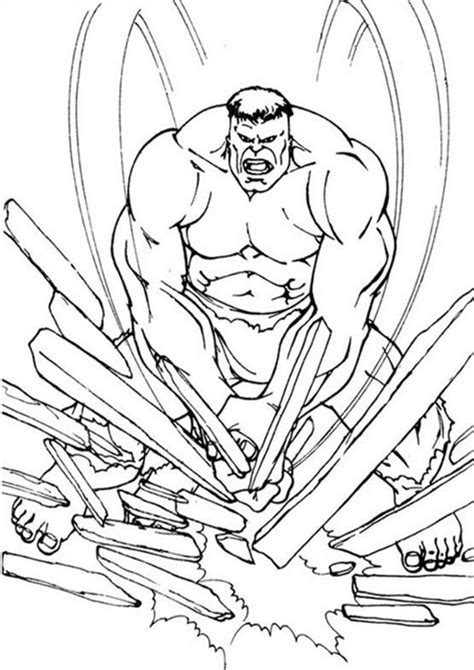 Incredible hulk coloring pages to print out. Free & Easy To Print Hulk Coloring Pages - Tulamama