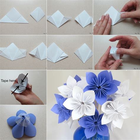 Handmade paper flower bouquet directions: How to make a handmade paper flower bouquet : Bizmaa