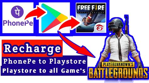 Clear data and cache of google play store. PhonePe to playstore recharge play store to all game's ...