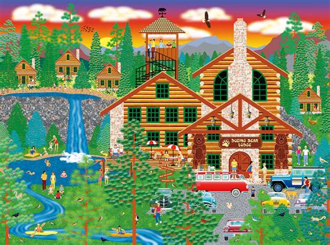 Tickets to sports, concerts and more online now. Dozing Bear Lodge, 500 Pieces, Lafayette Puzzle Factory ...