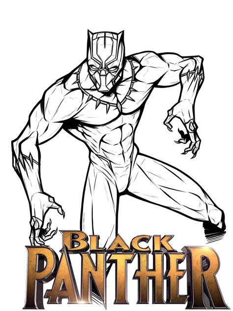 Maybe you would like to learn more about one of these? Black Panther Movie Coloring Picture