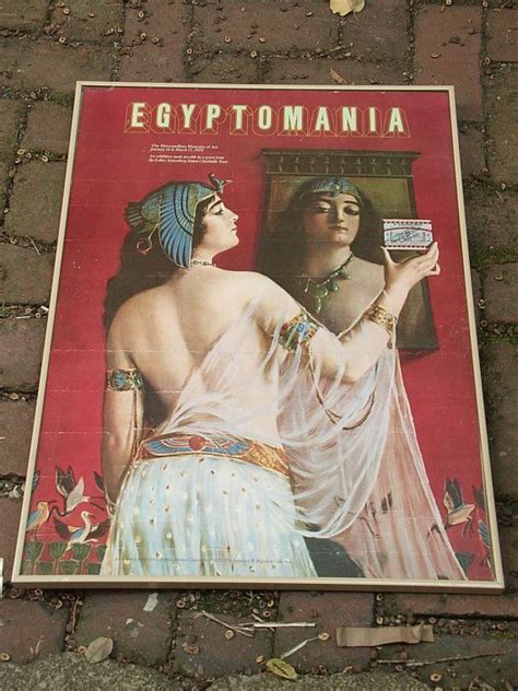 Art deco sterling silver and guilloché enamel cigarette case with etched egyptian motif, austria, circa 1920. vintage art deco poster Egyptomania 1979 by ShoponSherman ...