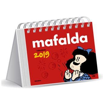 Descarca documentul 2021 calendar ca html, excel xlsx, word docx sau pdf. Calendario de sobremesa Granica Mafalda 2019 rojo ...