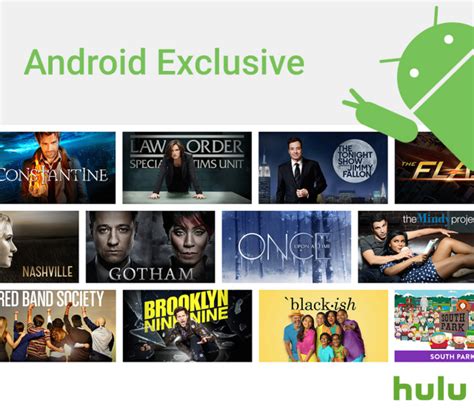 All movies are of the highest quality to ensure the best user experience. Hulu gives Android users exclusive free access to current ...