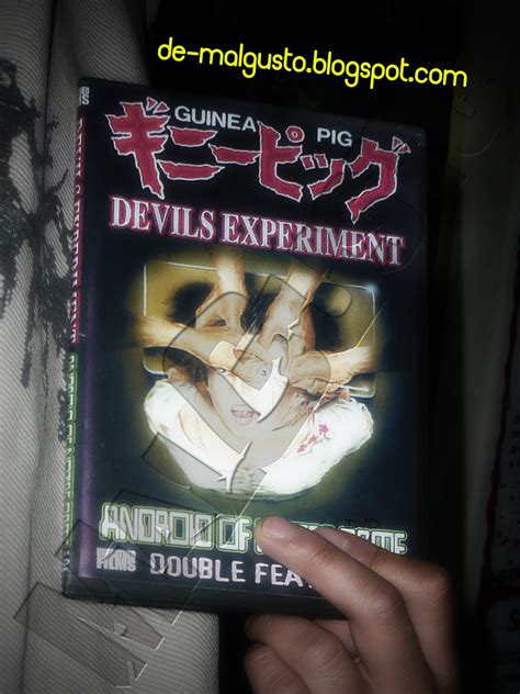 The devil's experiment (2012) see more ». MAL GUSTO: Guinea Pig 1 Devils Experiment (1985)