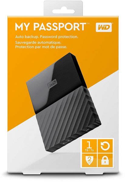 If your storage needs aren't too demanding, a 1tb drive will serve as a fine backup. WD 1TB My Passport Portable External Hard Drive USB 3.0 ...
