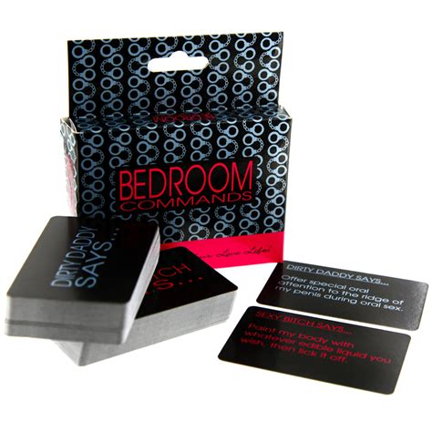 What would your dream bedroom look like? Bedroom Commands Sex Game Cards by Bluebella.com - Books ...