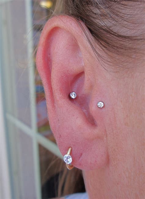 This piercing is not known to have a historical basis. Ear Piercing: The Different Types and Amazing Pictures ...