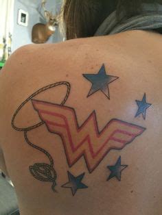 Small meaningful tattoos for women. Wonder Woman Logo Tattoo for Women | Girl tattoos, Wonder ...