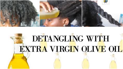 Vitamin a, which prevents aging, vitamin e, which helps with the circulation being rich in nutrients and with an oily consistency, extra virgin olive oil is an ideal natural balm for hair. Detangling Kinky Natural Hair with Extra Virgin Olive Oil ...